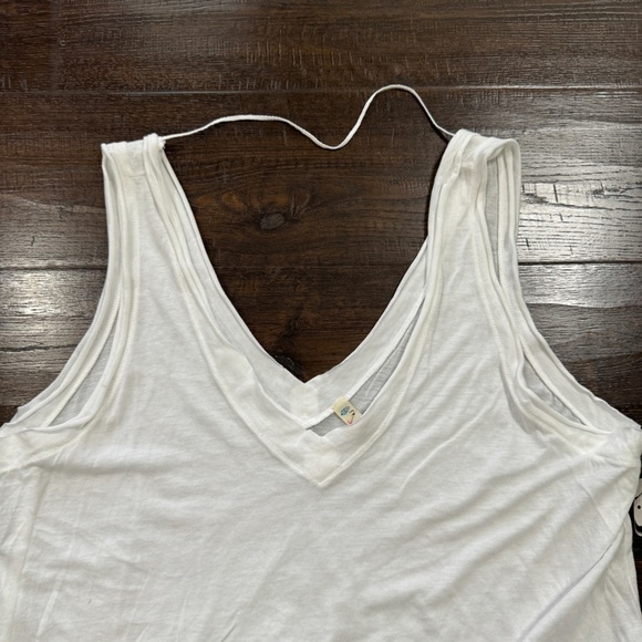 Free People Henry Active White Tank Top Size Small Women - Picture 3 of 9